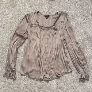 Express Taupe Women's Top